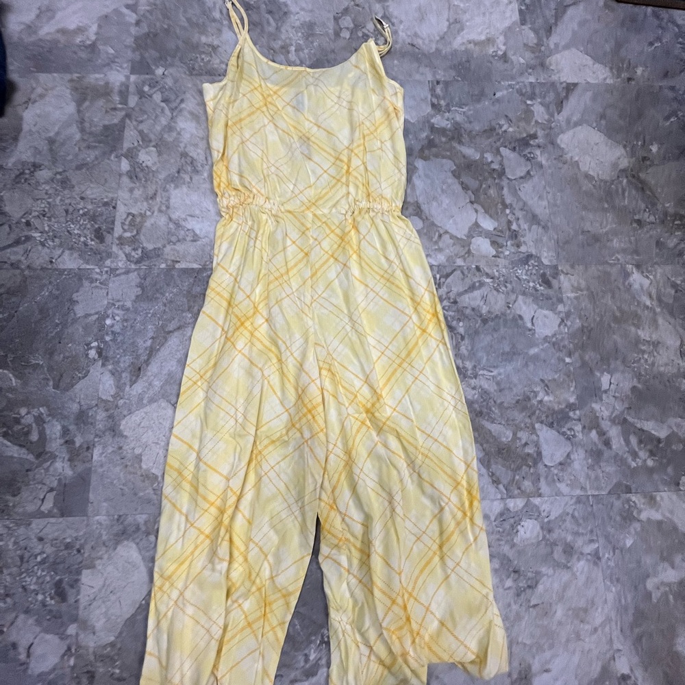 Yellow Adore Me jumpsuit